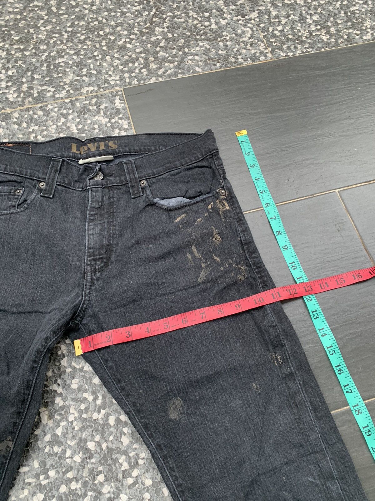 Levi's Levis 511 Black Denim Size US 33 - 13 Thumbnail