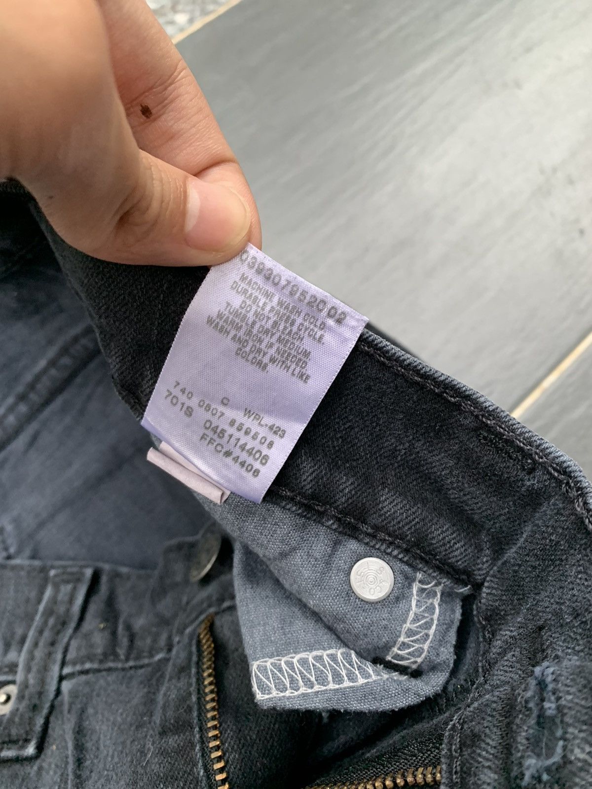 Levi's Levis 511 Black Denim Size US 33 - 5 Thumbnail