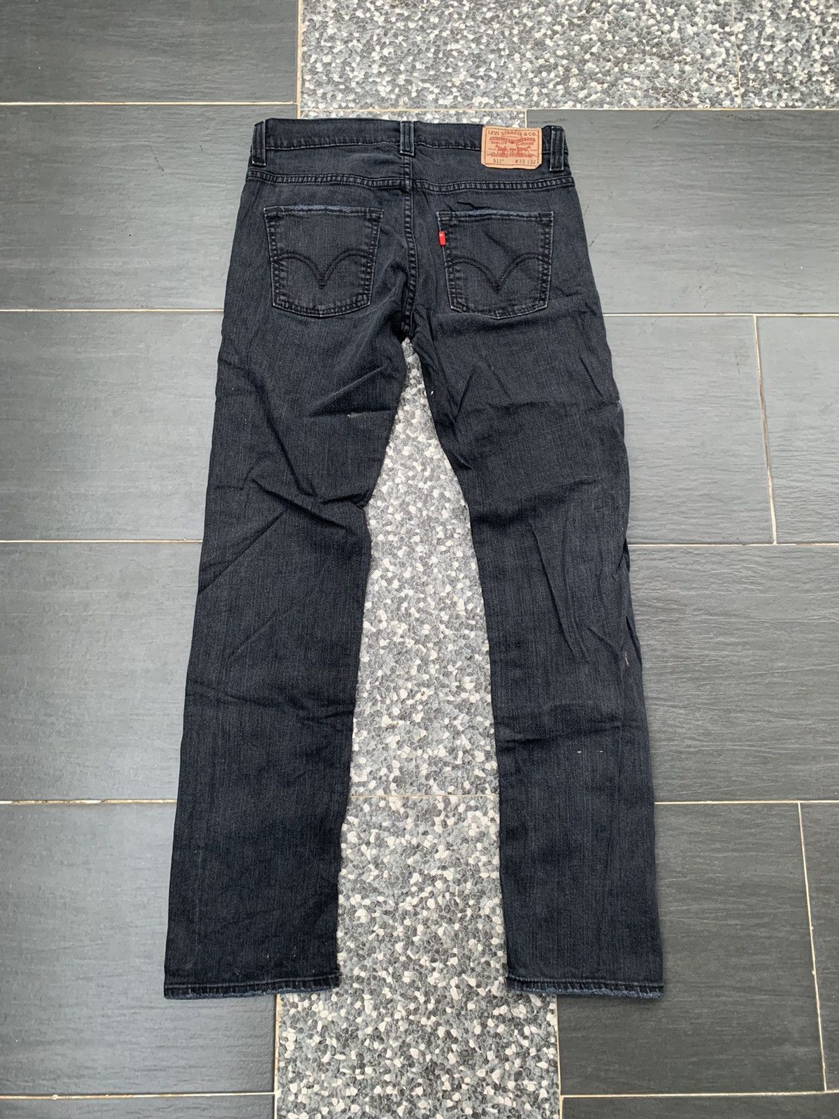 Levi's Levis 511 Black Denim Size US 33 - 6 Thumbnail