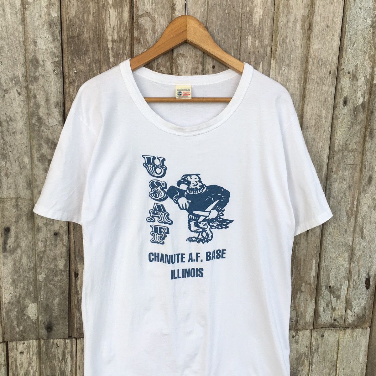 Buzz Rickson's Thrashed Vintage Buzz Rickson USAF ERD GRUNGE ARMY TEE Size US L / EU 52-54 / 3 - 2 Thumbnail
