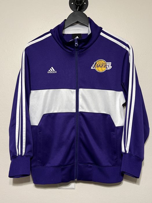 Adidas best sale lakers jacket