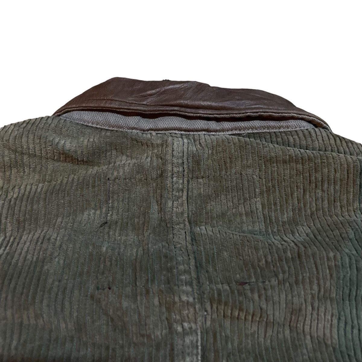 Abercrombie & Fitch VINTAGE ABERCROMBIE & FITCH CORDUROY LEATHER COLLAR JACKET Size US S / EU 44-46 / 1 - 11 Thumbnail