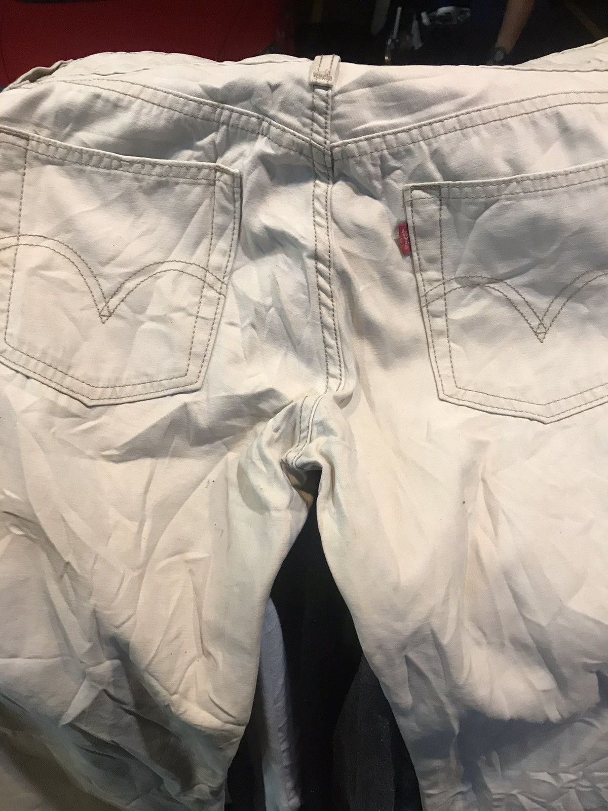 Levi's × Tornado Mart Flare jeans Levis boot cut white Size US 32 / EU 48 - 4 Thumbnail