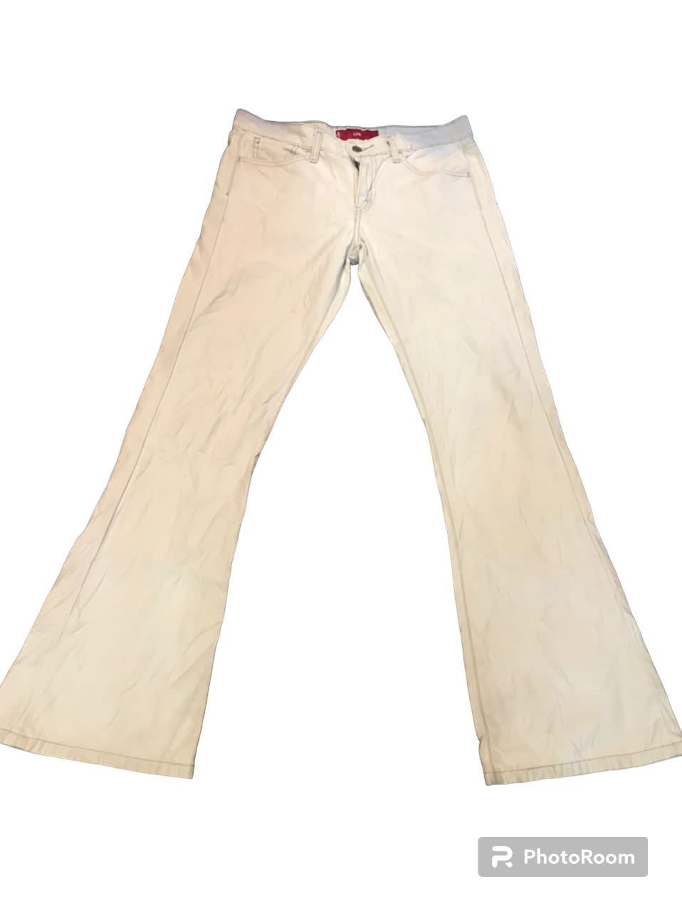Levi's × Tornado Mart Flare jeans Levis boot cut white Size US 32 / EU 48 - 2 Thumbnail
