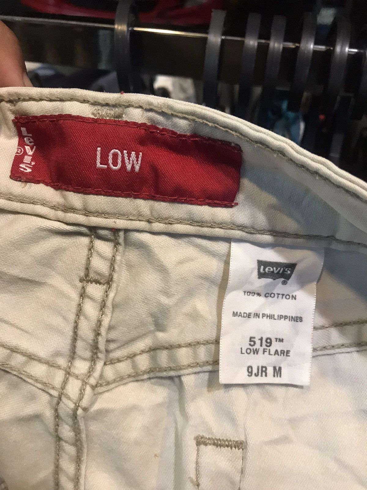 Levi's × Tornado Mart Flare jeans Levis boot cut white Size US 32 / EU 48 - 5 Thumbnail