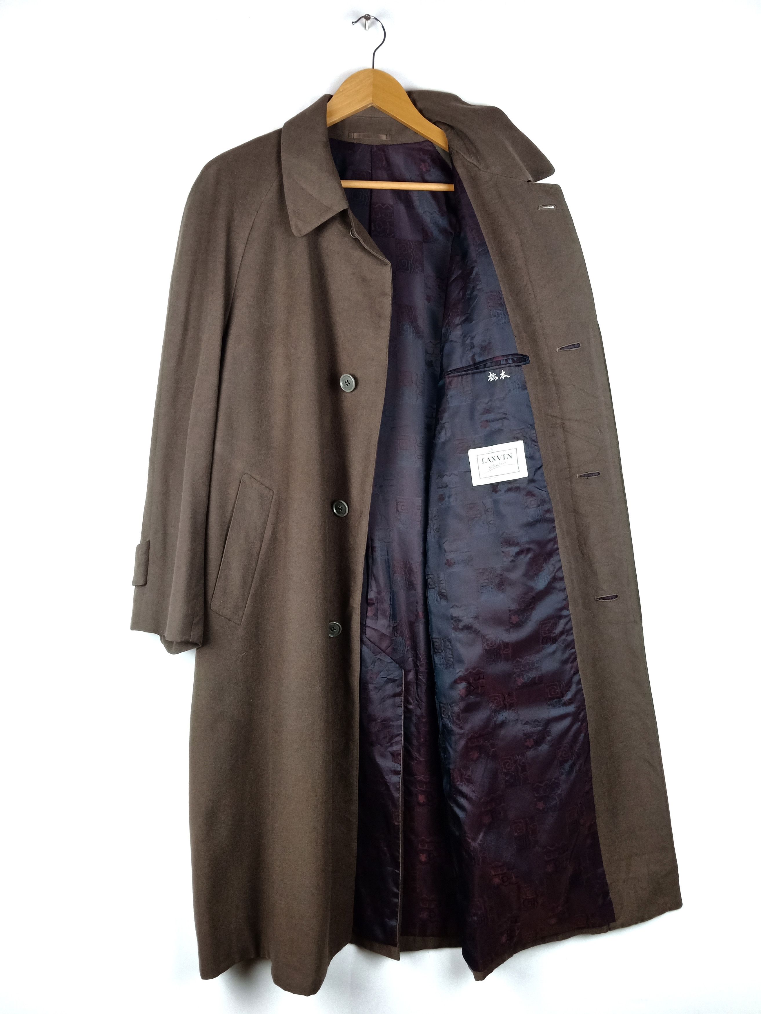 Lanvin LANVIN STUDIO LONG WOOL COAT Size US M / EU 48-50 / 2 - 1 Thumbnail
