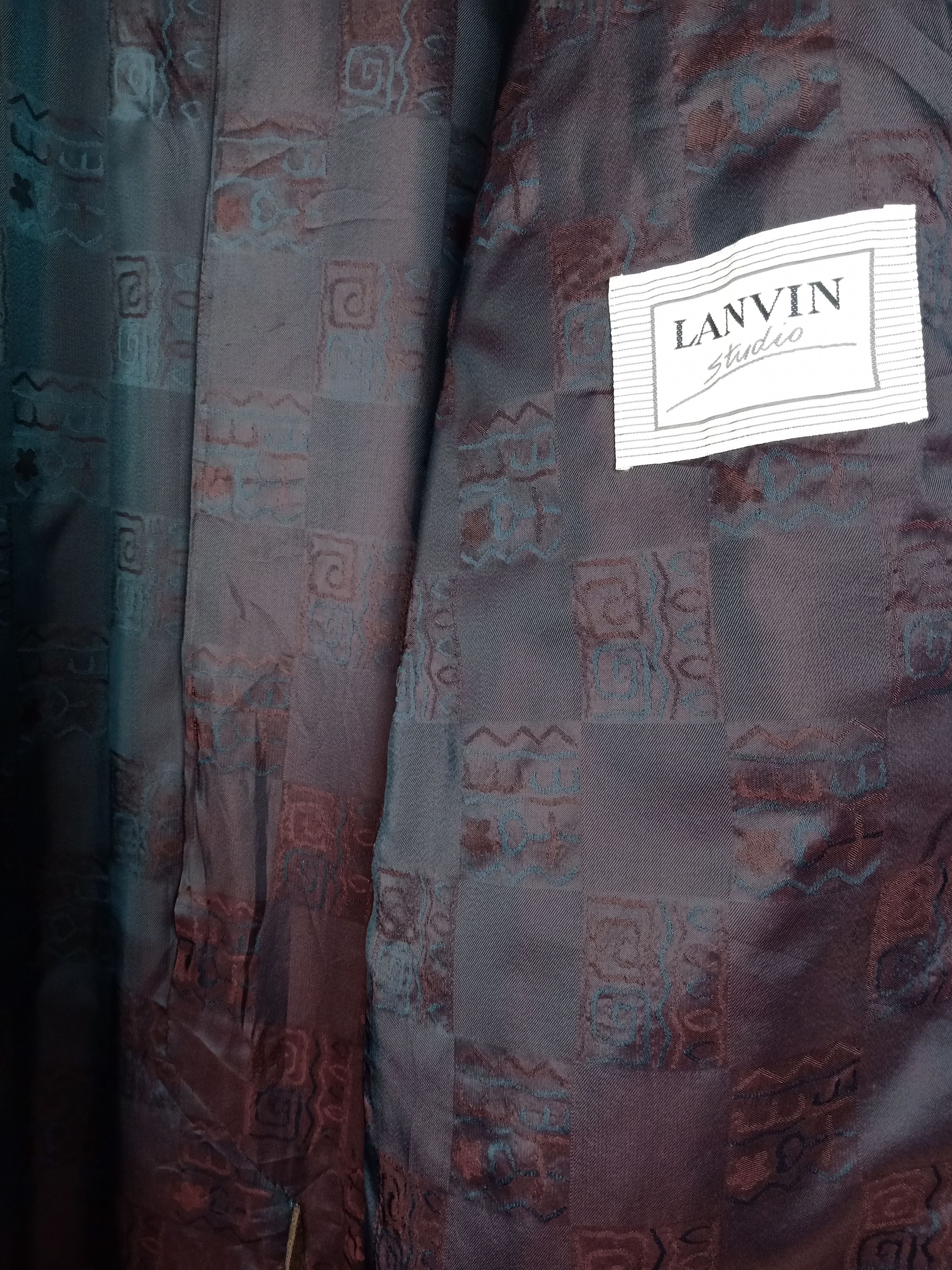 Lanvin LANVIN STUDIO LONG WOOL COAT Size US M / EU 48-50 / 2 - 4 Thumbnail