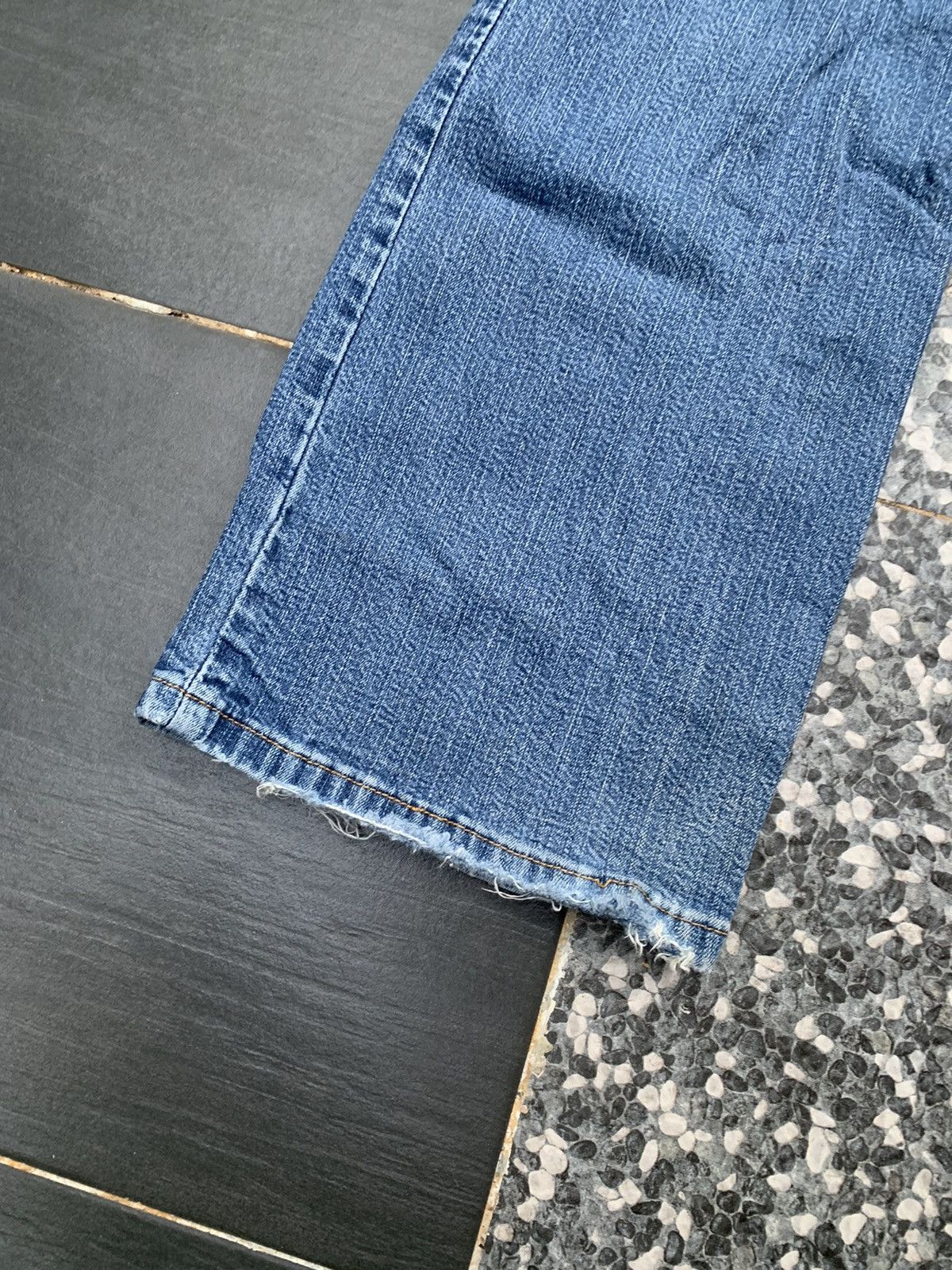 Levi's Vintage Flare levis 550 Faded Wash Denim Size US 31 - 8 Thumbnail