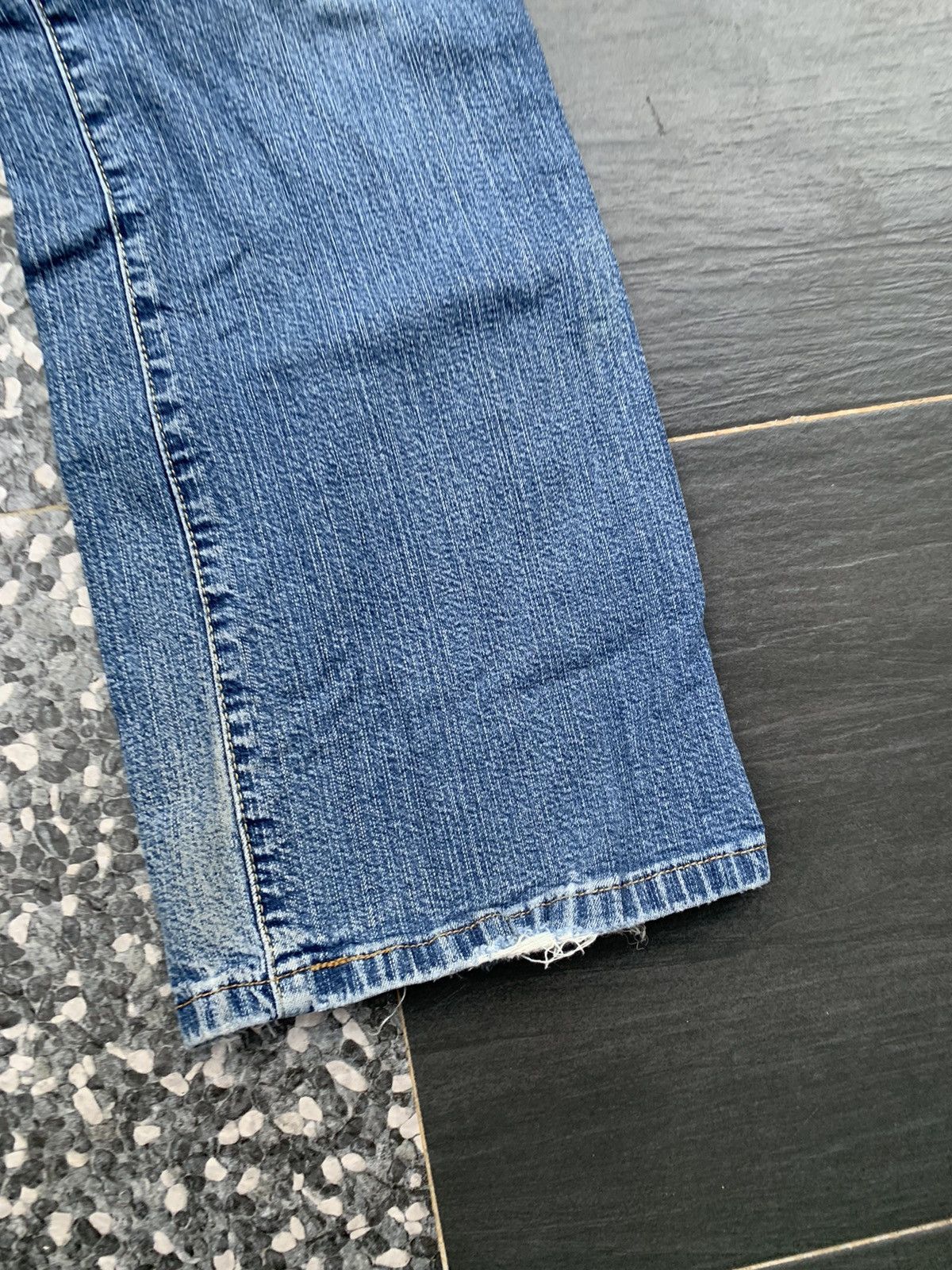 Levi's Vintage Flare levis 550 Faded Wash Denim Size US 31 - 2 Thumbnail