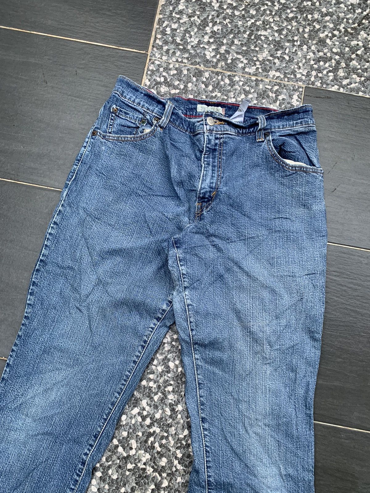 Levi's Vintage Flare levis 550 Faded Wash Denim Size US 31 - 4 Thumbnail