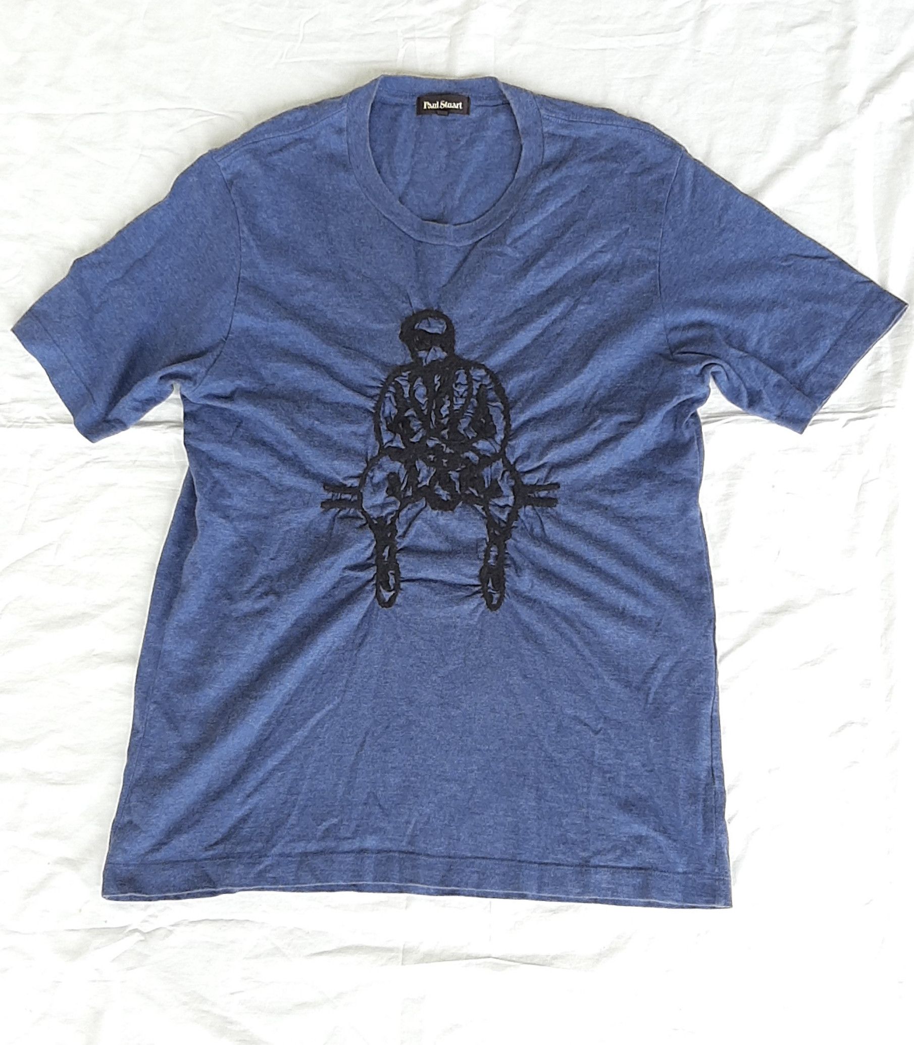Rare Paul Stuart Japan embroidery shirt
