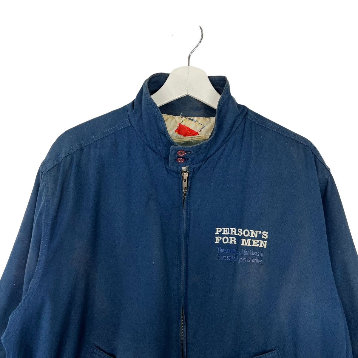 PERSON'S 💥 VINTAGE PERSON'S FOR MEN BOMBER JACKET Size US L / EU 52-54 / 3 - 3 Thumbnail