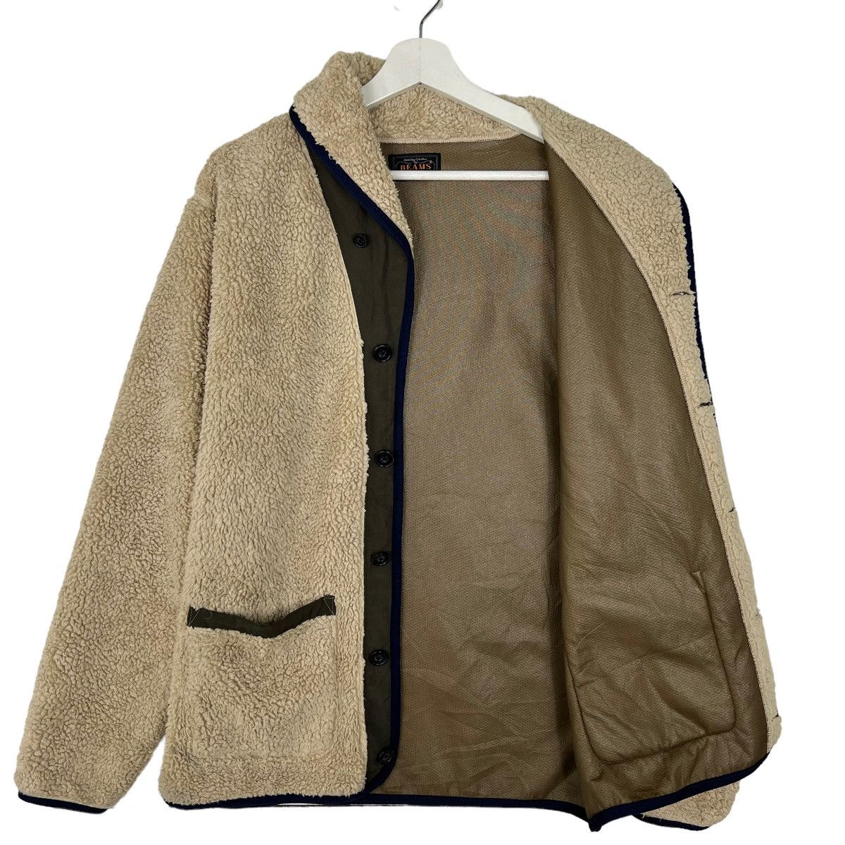 Beams Plus 💥 BEAMS PLUS FLEECE JACKET Size US M / EU 48-50 / 2 - 5 Thumbnail
