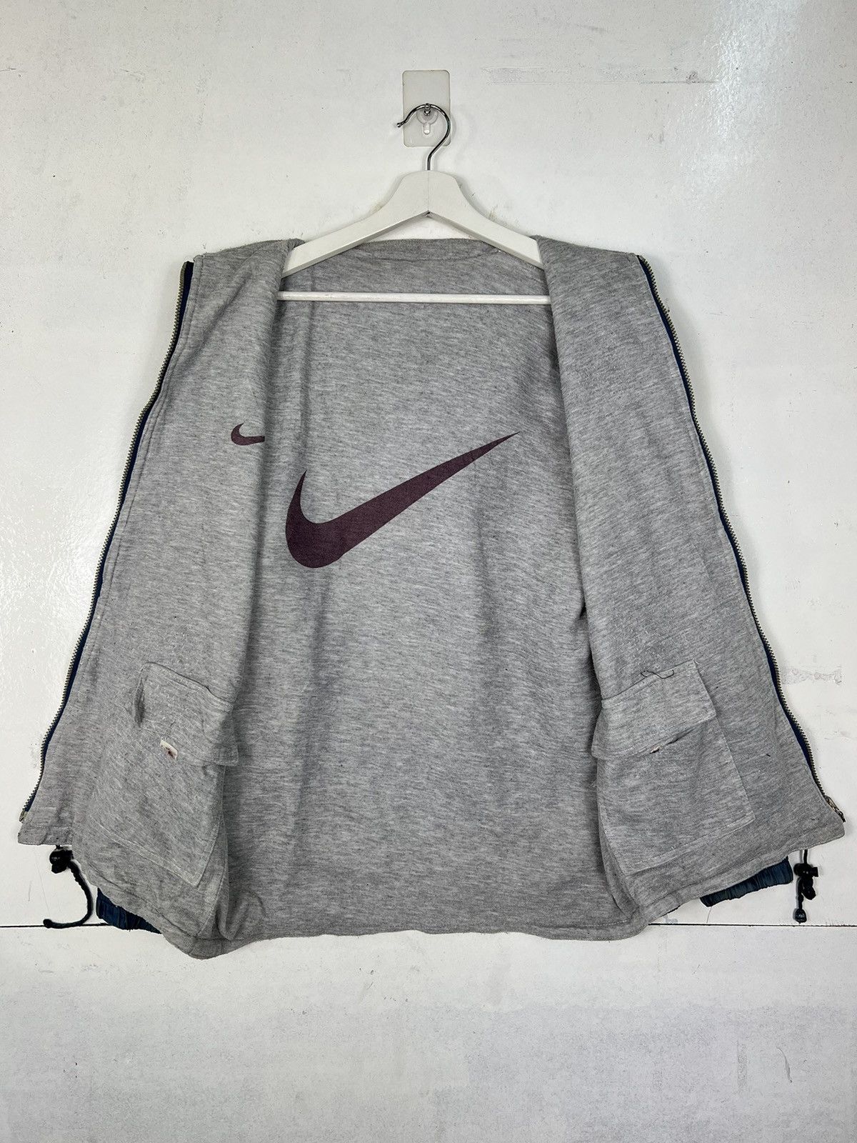 Nike 💥 VINTAGE NIKE REVERSIBLE BIG LOGO Size US M / EU 48-50 / 2 - 6 Thumbnail