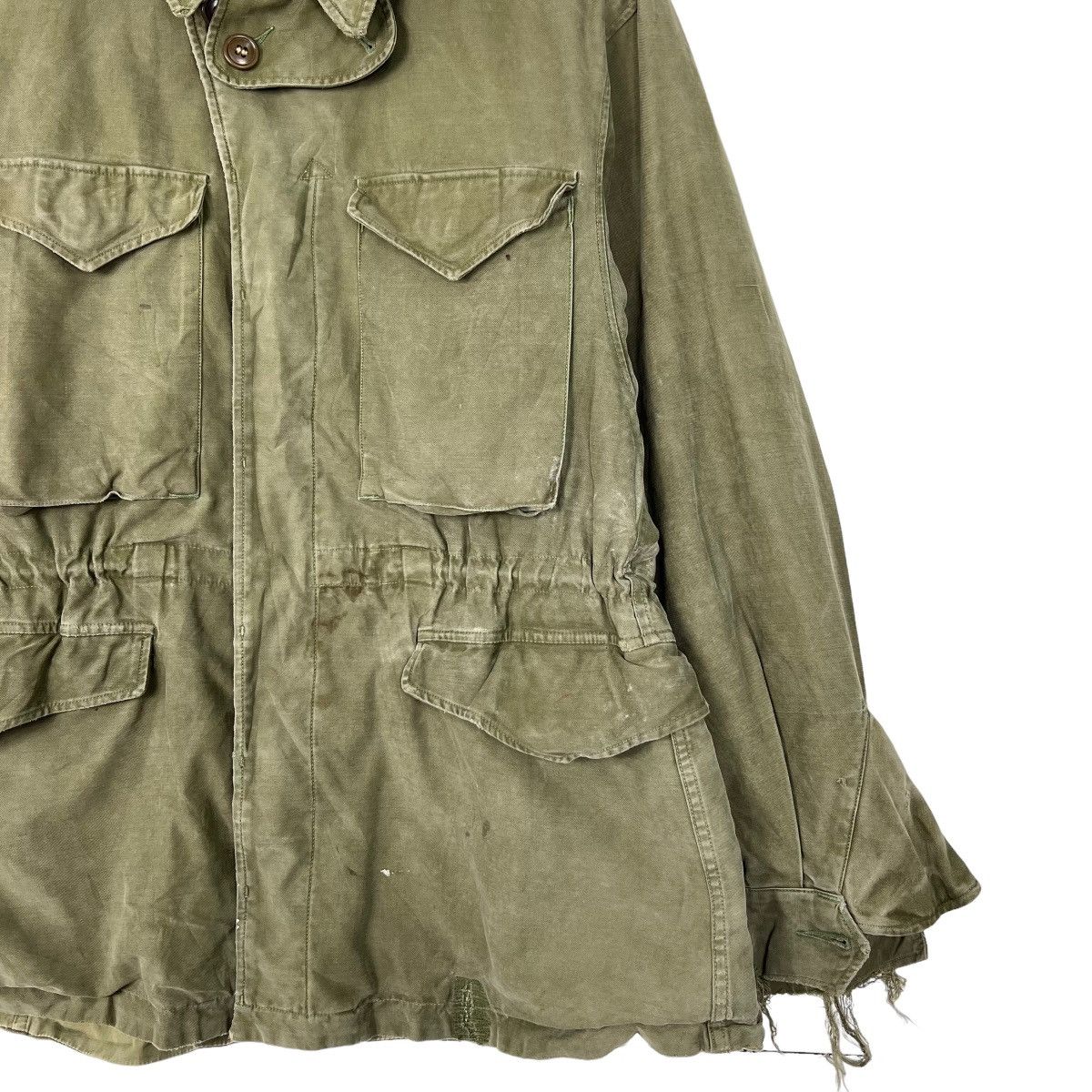 Vintage 💥 VINTAGE 50s Us Army M-1951 FIELD JACKET Size US S / EU 44-46 / 1 - 3 Thumbnail