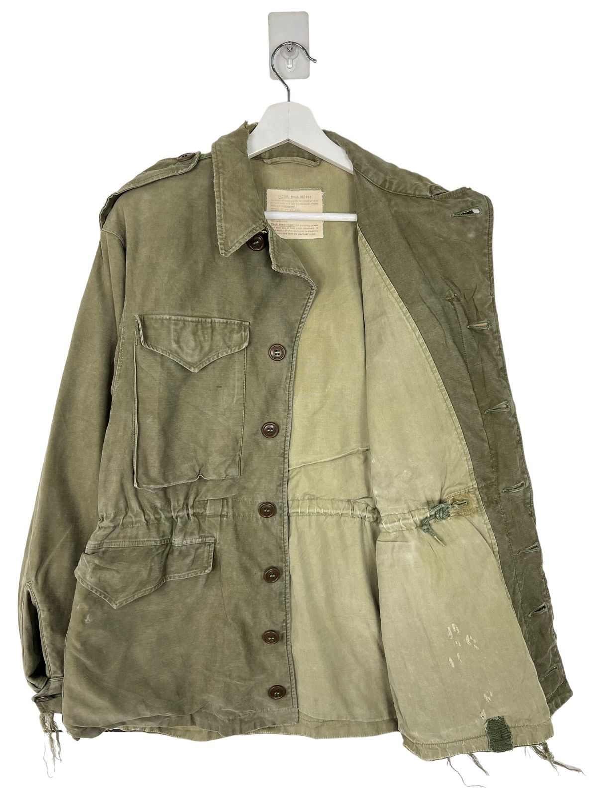 Vintage 💥 VINTAGE 50s Us Army M-1951 FIELD JACKET Size US S / EU 44-46 / 1 - 4 Thumbnail