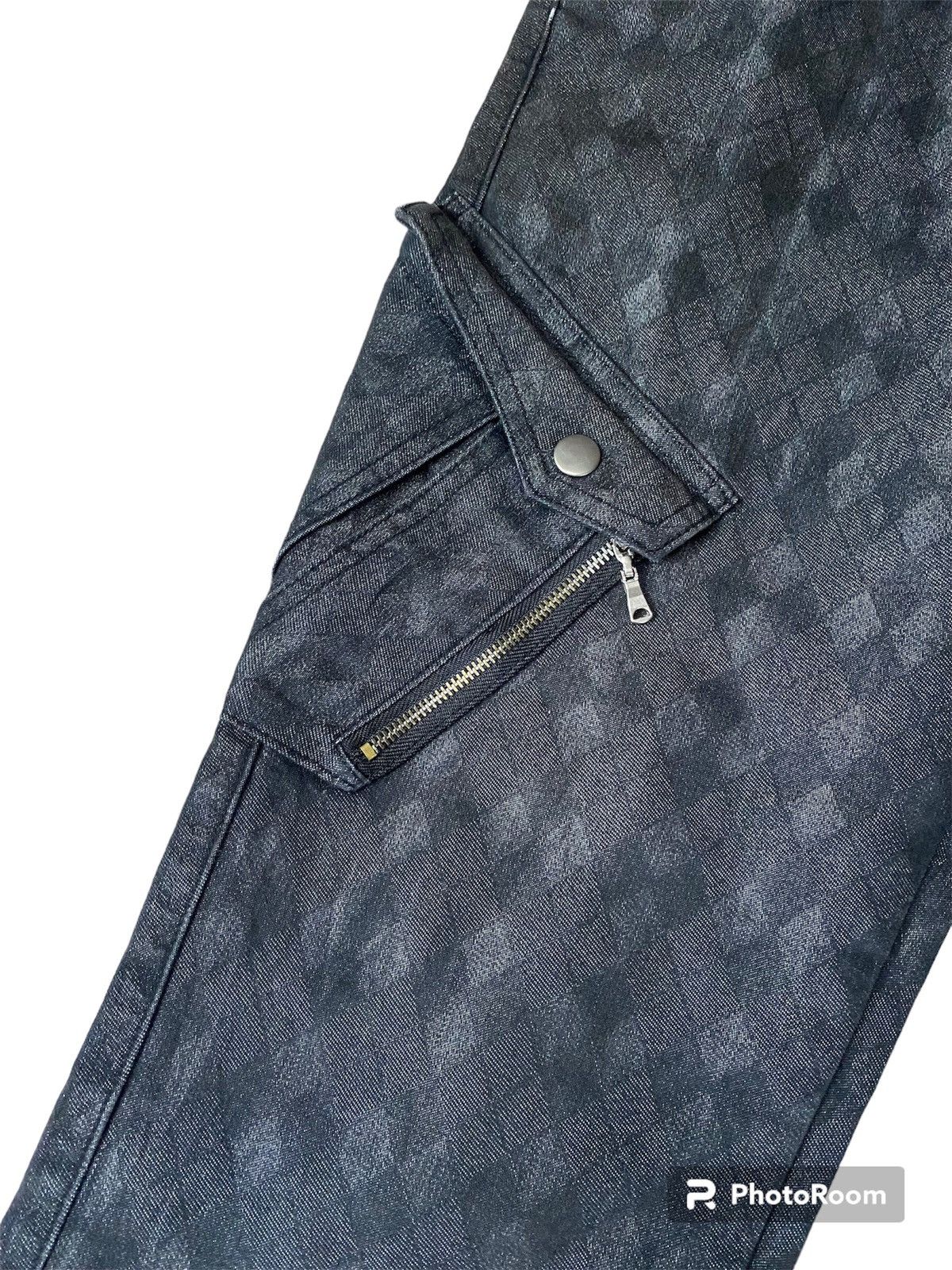 Japanese Brand 🔥SALE🔥Japanese Semantic Design Checks Multipocket Cargo pant Size US 30 / EU 46 - 13 Thumbnail