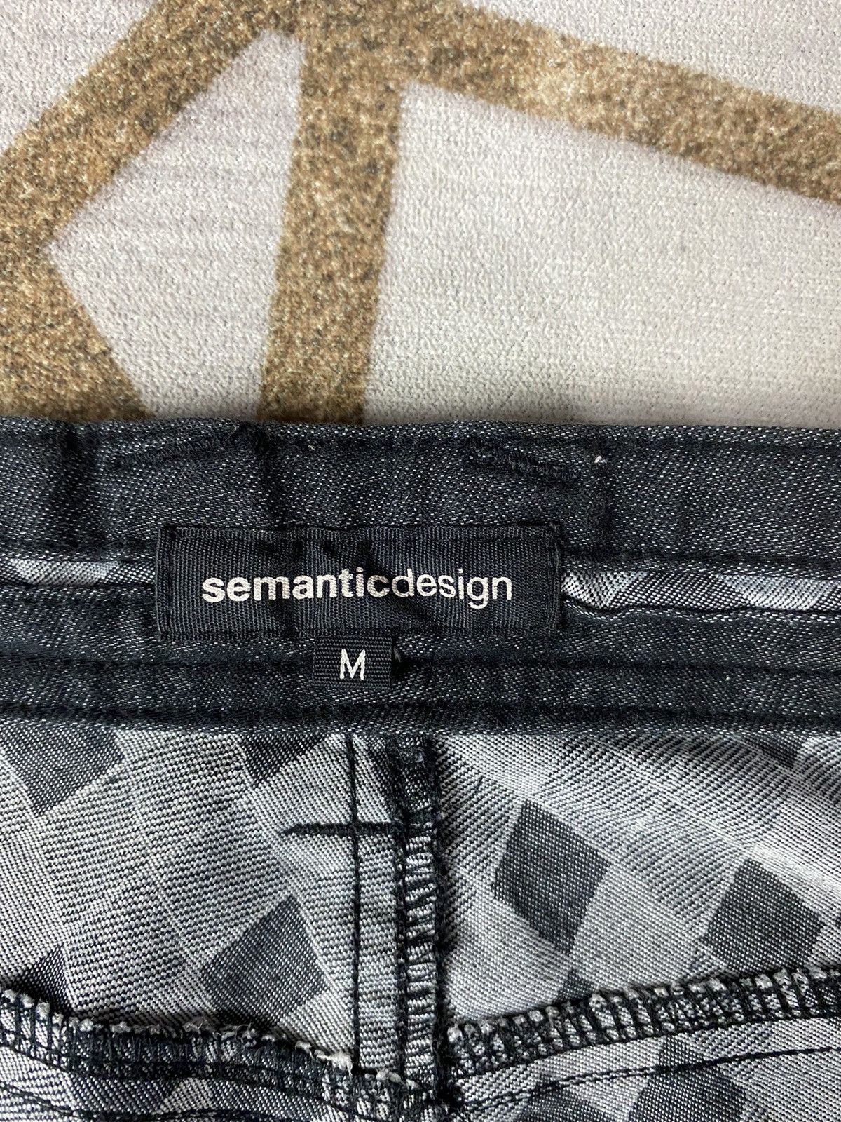 Japanese Brand 🔥SALE🔥Japanese Semantic Design Checks Multipocket Cargo pant Size US 30 / EU 46 - 17 Thumbnail
