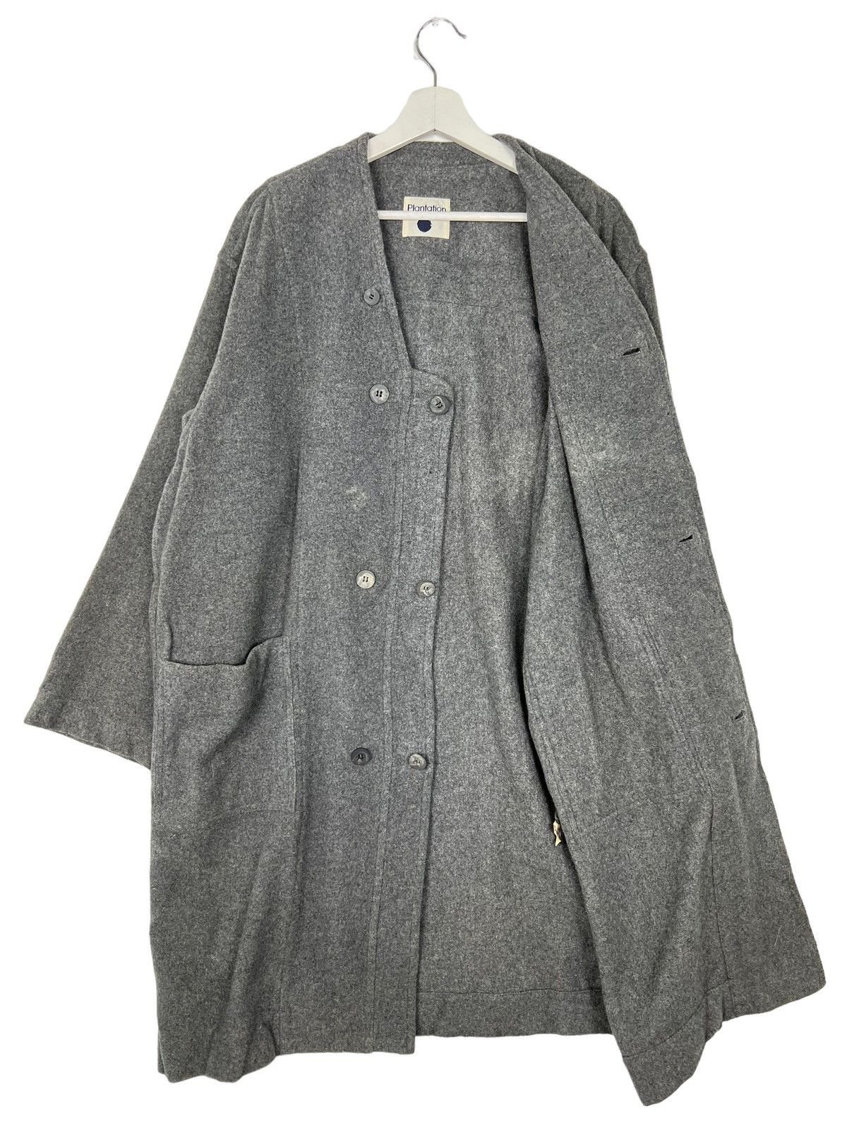 Issey Miyake 💥 RARE VINTAGE 80s PLANTATION ISSEY MIYAKE LINER COAT Size US M / EU 48-50 / 2 - 4 Thumbnail