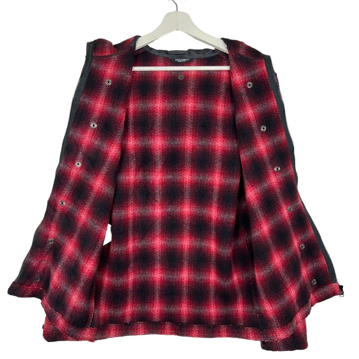 Dolce & Gabbana 💥 DOLCE & GABBANA PLAID LINER JACKET MADE IN ITALY Size US M / EU 48-50 / 2 - 6 Thumbnail