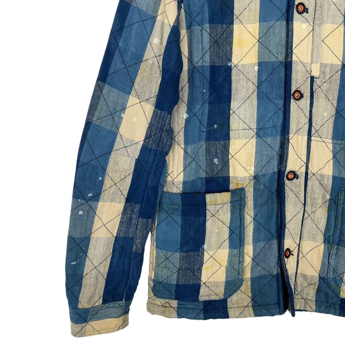 DENHAM 💥 THE JEANMAKER DENHAM CHECK PLAID CHORE JACKET Size US S / EU 44-46 / 1 - 2 Thumbnail