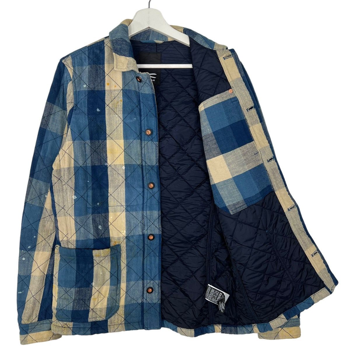 DENHAM 💥 THE JEANMAKER DENHAM CHECK PLAID CHORE JACKET Size US S / EU 44-46 / 1 - 5 Thumbnail