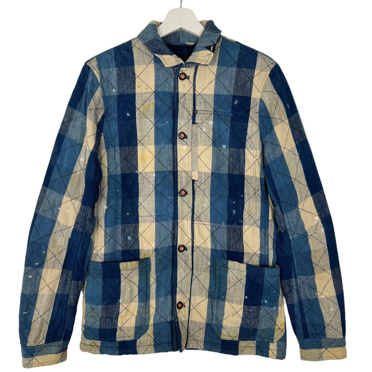 DENHAM 💥 THE JEANMAKER DENHAM CHECK PLAID CHORE JACKET Size US S / EU 44-46 / 1 - 1 Thumbnail