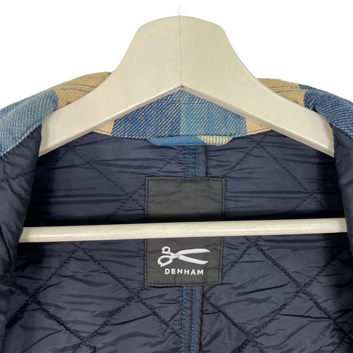 DENHAM 💥 THE JEANMAKER DENHAM CHECK PLAID CHORE JACKET Size US S / EU 44-46 / 1 - 9 Thumbnail