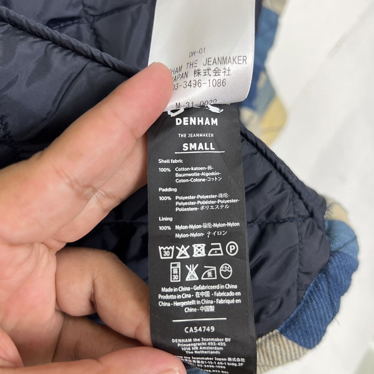 DENHAM 💥 THE JEANMAKER DENHAM CHECK PLAID CHORE JACKET Size US S / EU 44-46 / 1 - 11 Thumbnail