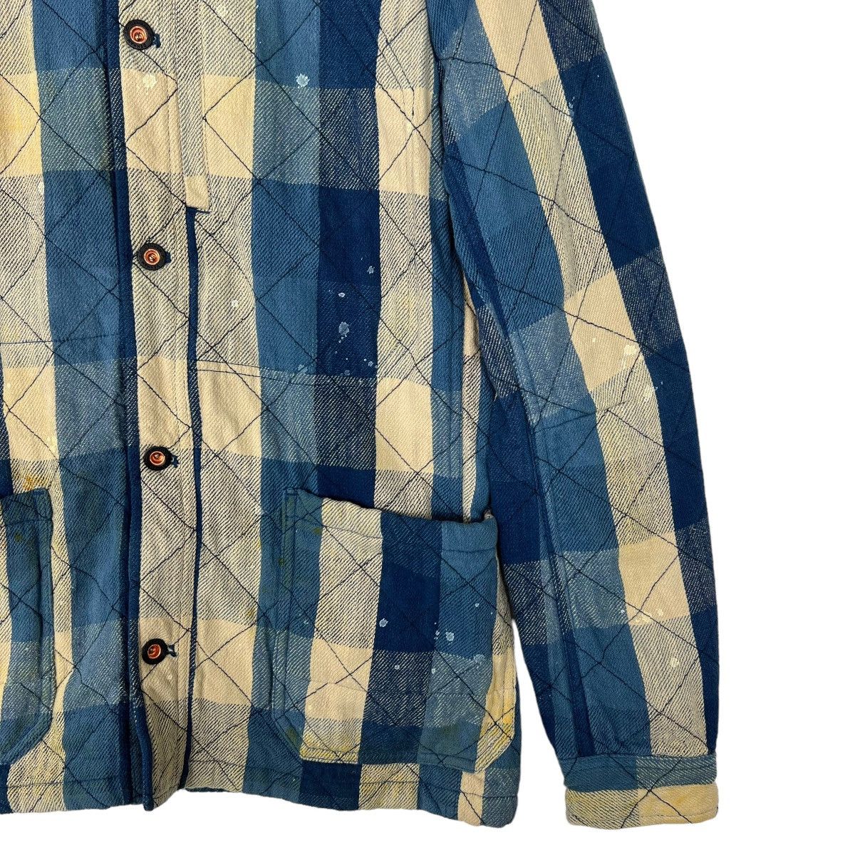 DENHAM 💥 THE JEANMAKER DENHAM CHECK PLAID CHORE JACKET Size US S / EU 44-46 / 1 - 4 Thumbnail
