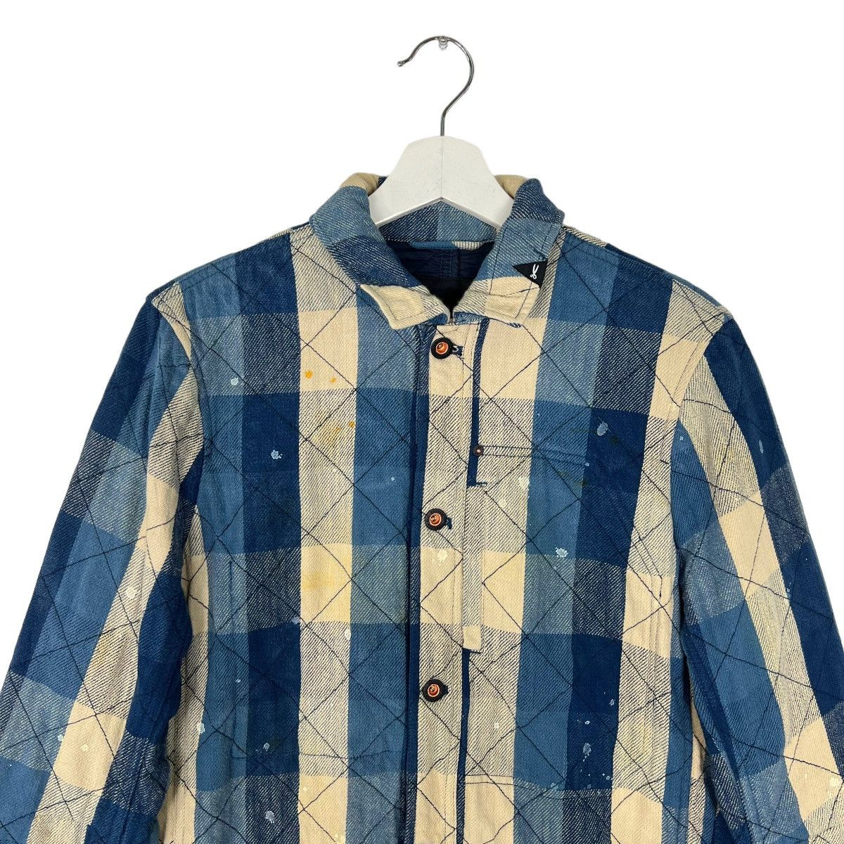DENHAM 💥 THE JEANMAKER DENHAM CHECK PLAID CHORE JACKET Size US S / EU 44-46 / 1 - 3 Thumbnail