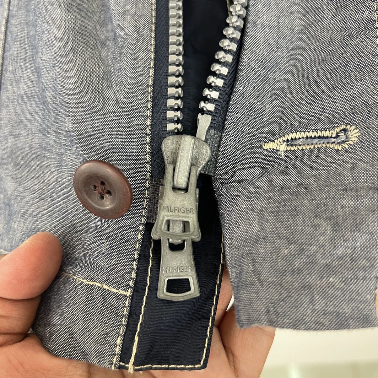 Tommy Hilfiger 💥 TOMMY HILFIGER CARGO DENIM FOUR POCKET Size US M / EU 48-50 / 2 - 10 Thumbnail