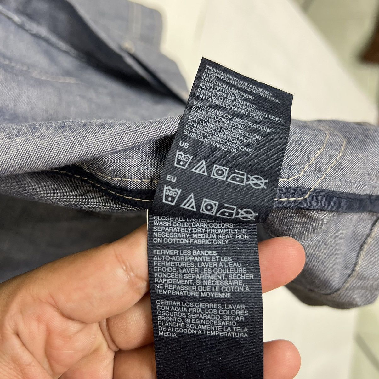 Tommy Hilfiger 💥 TOMMY HILFIGER CARGO DENIM FOUR POCKET Size US M / EU 48-50 / 2 - 14 Thumbnail