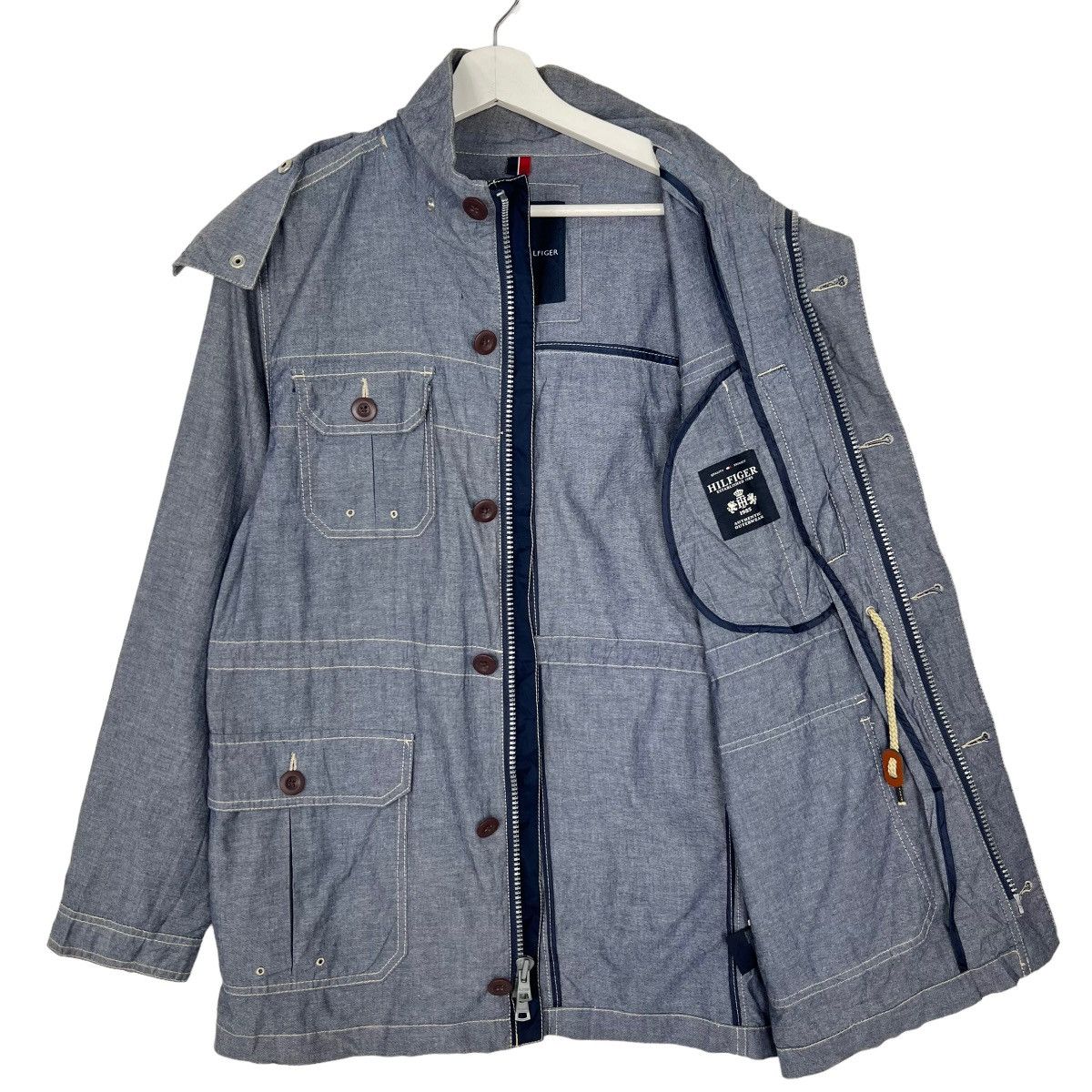 Tommy Hilfiger 💥 TOMMY HILFIGER CARGO DENIM FOUR POCKET Size US M / EU 48-50 / 2 - 6 Thumbnail