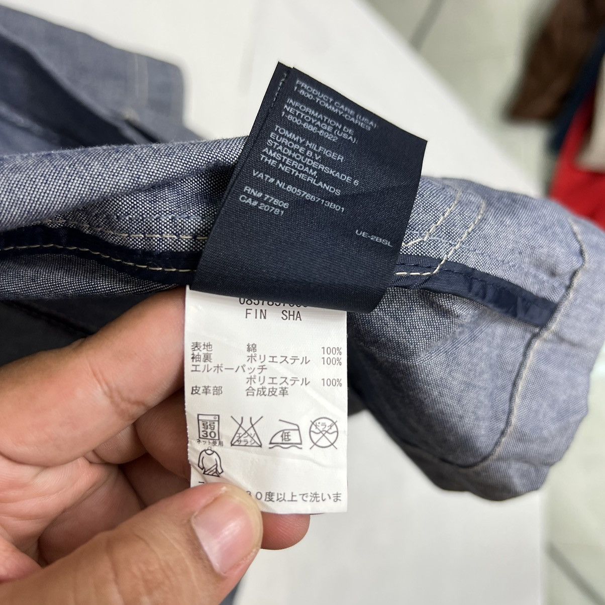 Tommy Hilfiger 💥 TOMMY HILFIGER CARGO DENIM FOUR POCKET Size US M / EU 48-50 / 2 - 15 Thumbnail
