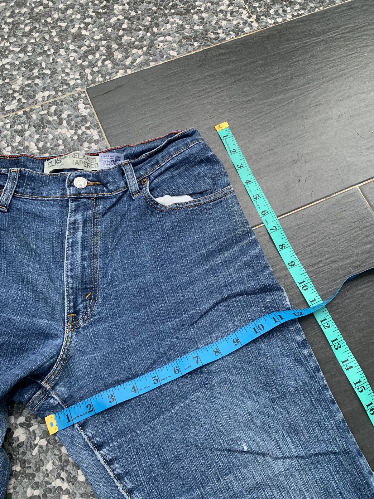 Levi's Levis 550 Faded Wash Denim Size US 30 / EU 46 - 12 Thumbnail
