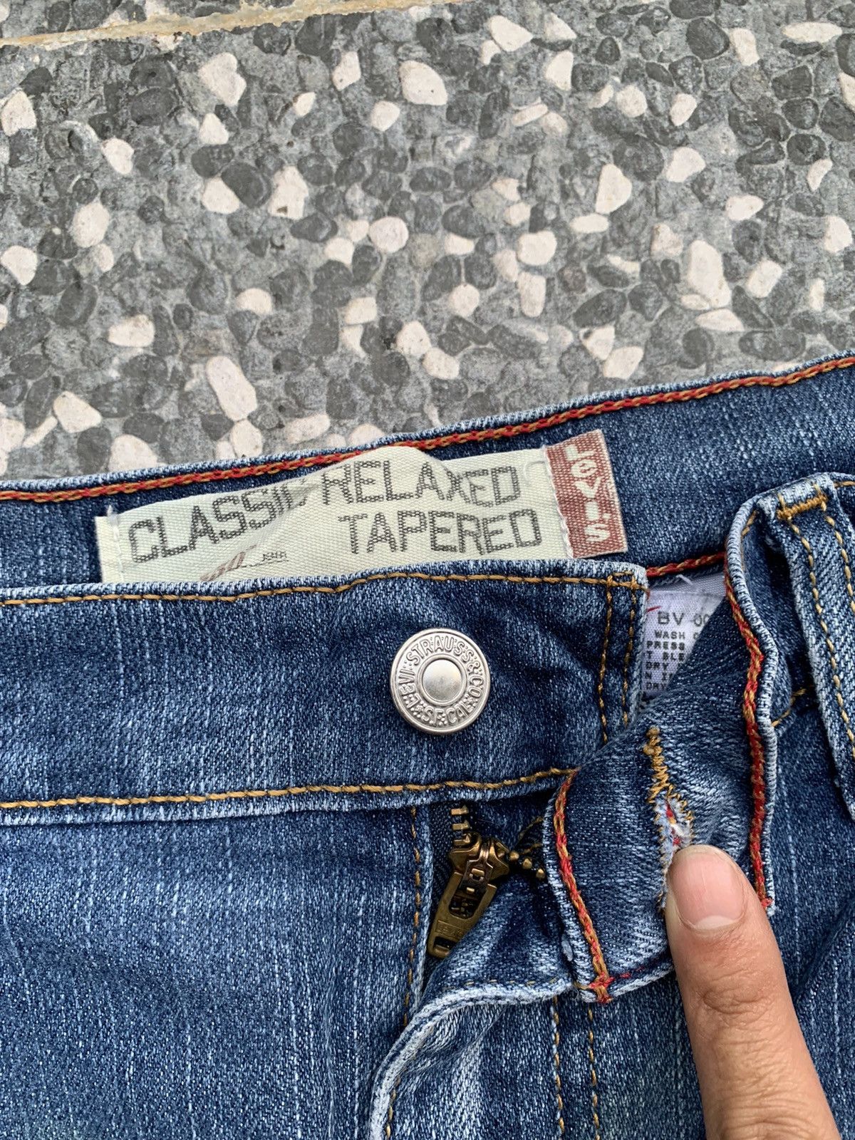 Levi's Levis 550 Faded Wash Denim Size US 30 / EU 46 - 4 Thumbnail