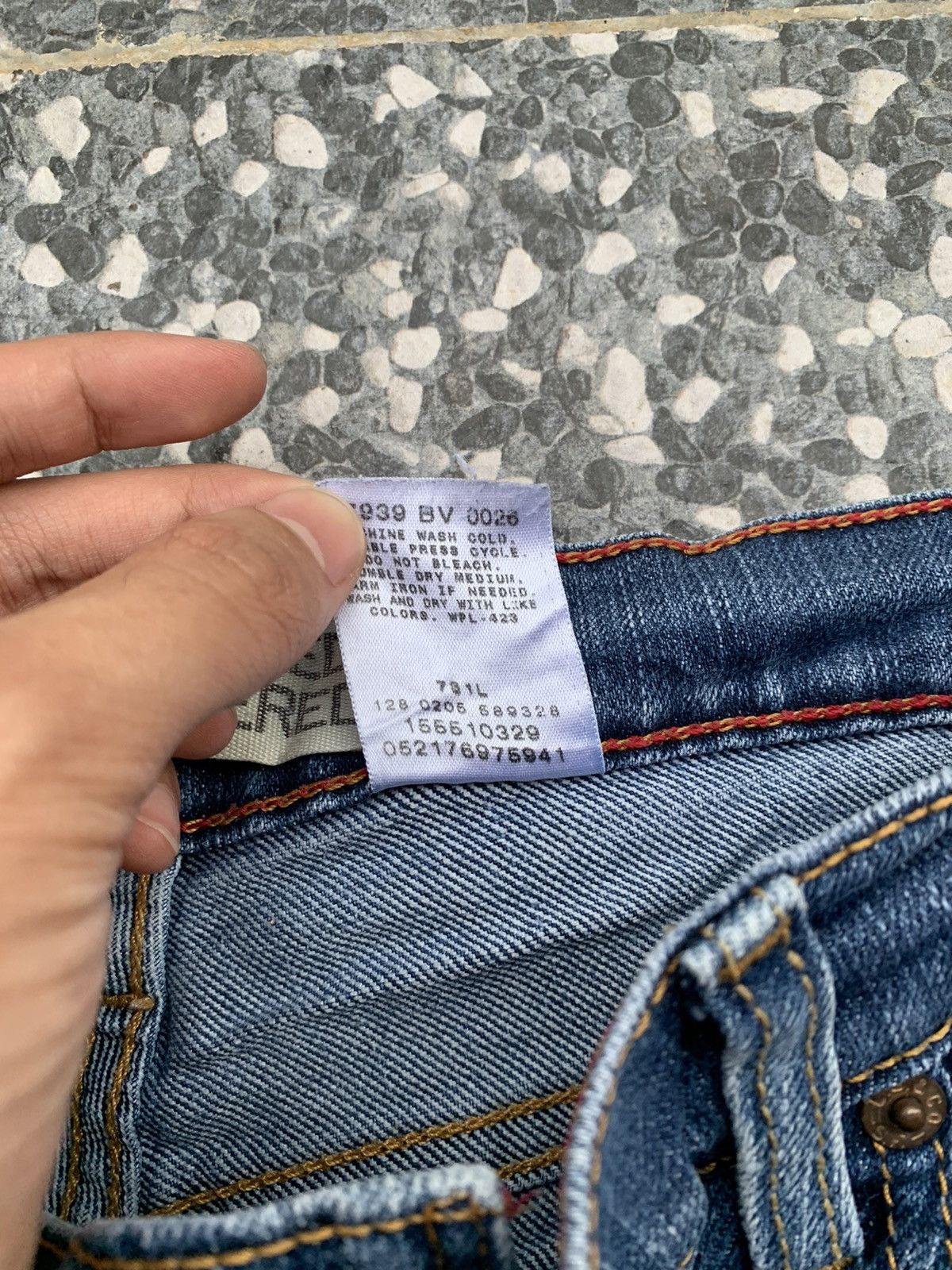 Levi's Levis 550 Faded Wash Denim Size US 30 / EU 46 - 6 Thumbnail