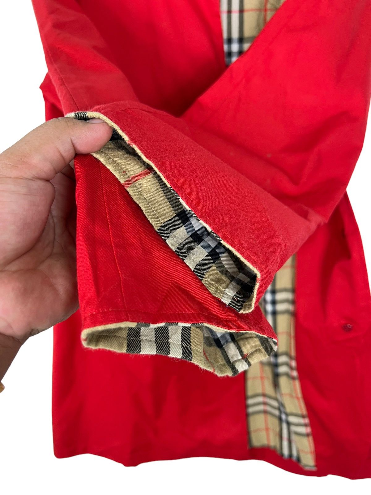 Burberry 💥 BURBERRY LONDON NOVA CHECK LINING MADE IN ENGLAND Size US S / EU 44-46 / 1 - 7 Thumbnail