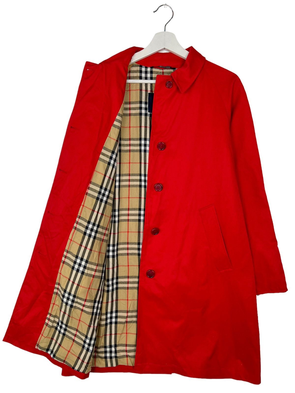 Burberry 💥 BURBERRY LONDON NOVA CHECK LINING MADE IN ENGLAND Size US S / EU 44-46 / 1 - 1 Thumbnail