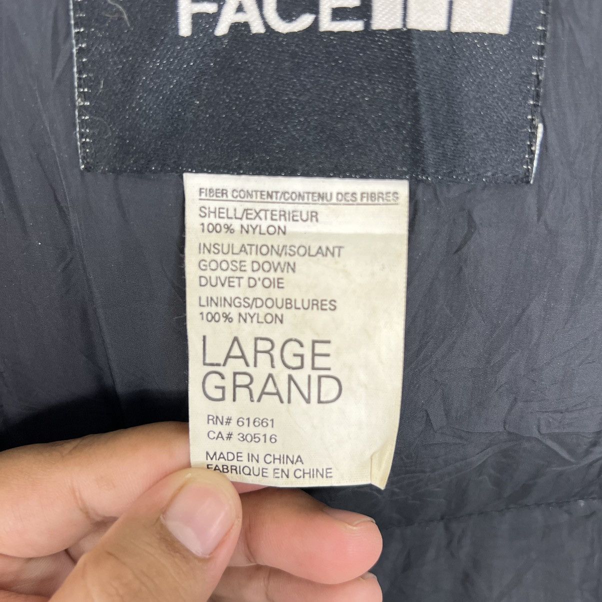 The North Face 💥 VINTAGE THE NORTH FACE GOOSE DOWN PUFFER JACKET Size US L / EU 52-54 / 3 - 10 Thumbnail