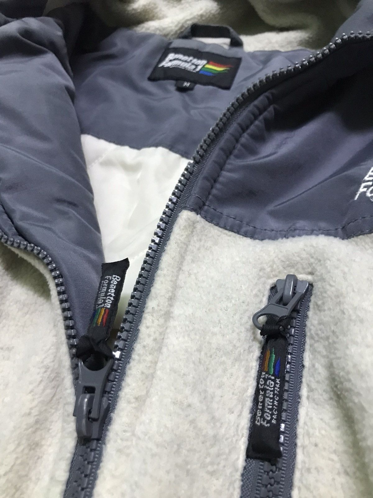 Benetton Benetton formula 1 racing team fleece jacket hoodie Size US M / EU 48-50 / 2 - 4 Thumbnail