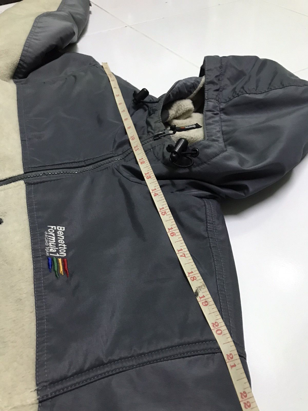 Benetton Benetton formula 1 racing team fleece jacket hoodie Size US M / EU 48-50 / 2 - 7 Thumbnail
