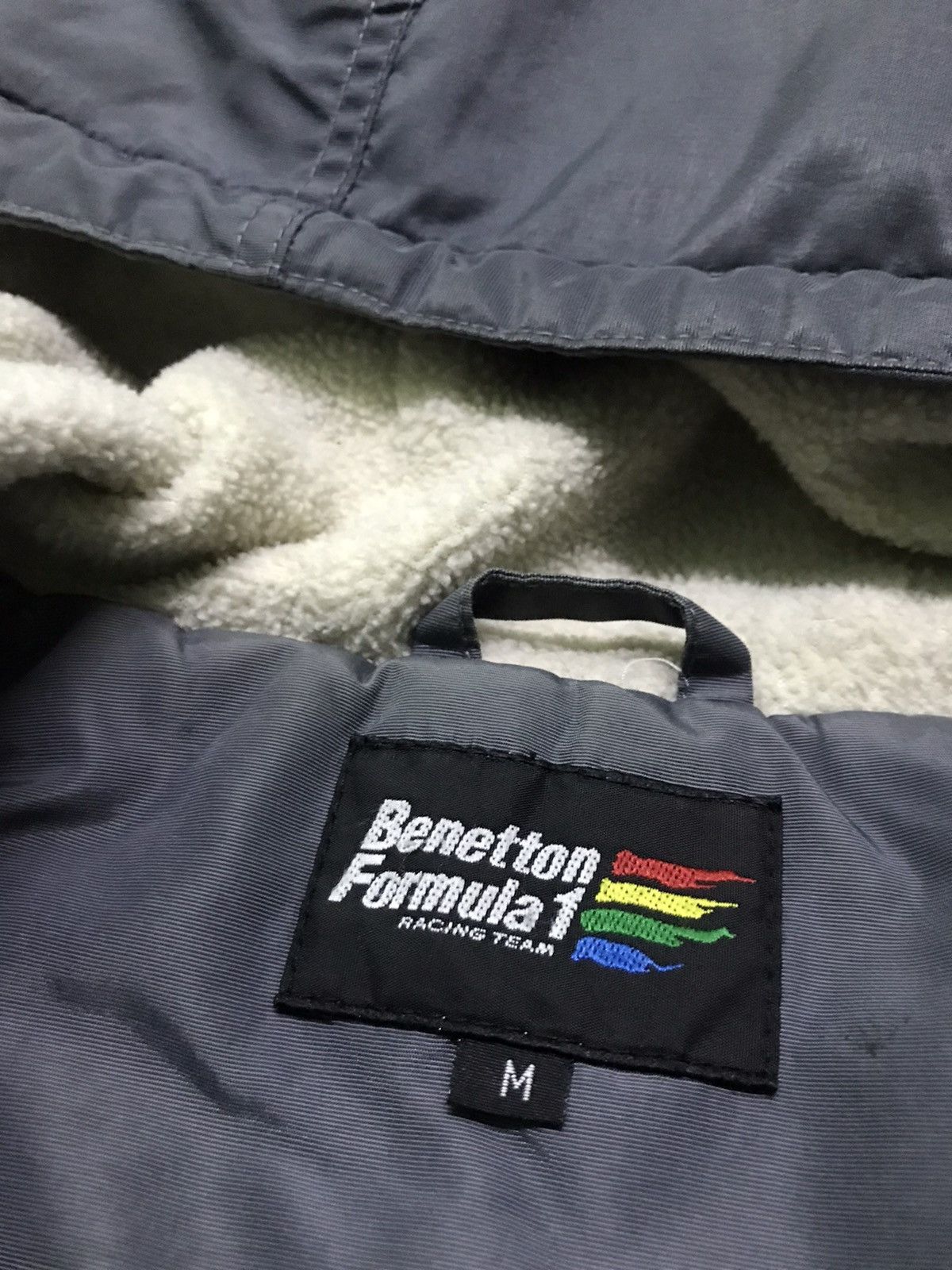 Benetton Benetton formula 1 racing team fleece jacket hoodie Size US M / EU 48-50 / 2 - 3 Thumbnail