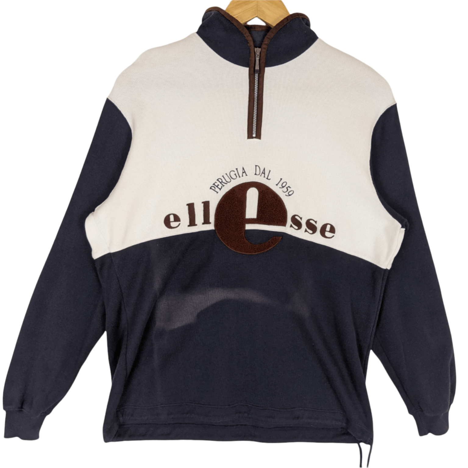 Ellesse Vintage 90's ELLESSE Big Logo Jumper Sweatshirt Size US M / EU 48-50 / 2 - 2 Thumbnail