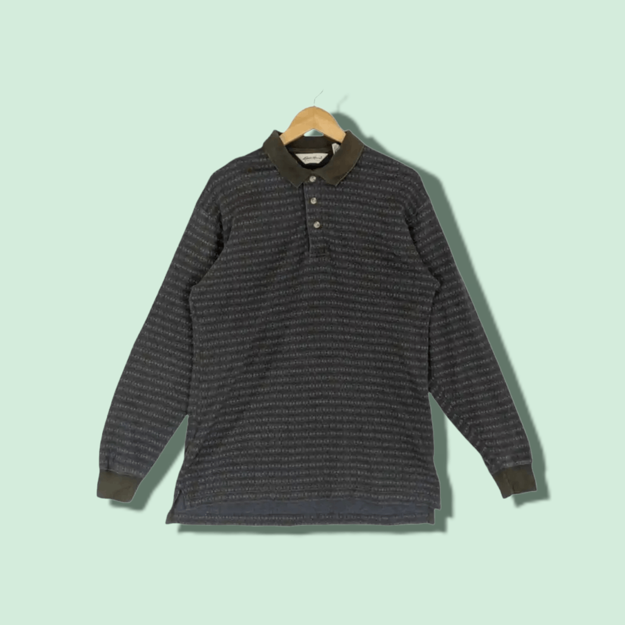 Eddie Bauer EDDIE BAUER Striped Jumper Sweatshirt Size US S / EU 44-46 / 1 - 1 Thumbnail