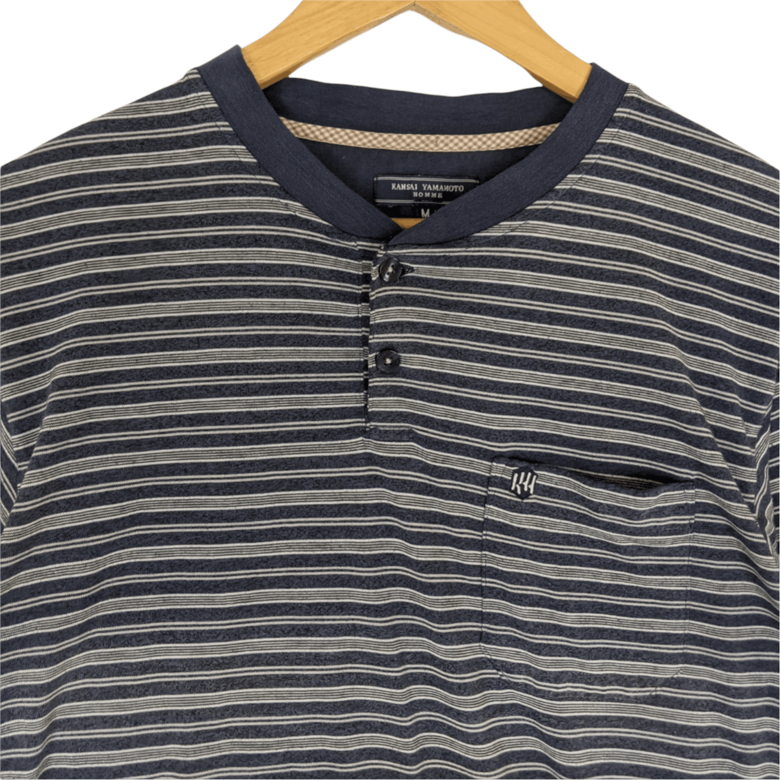 Japanese Brand × Kansai Yamamoto KANSAI YAMAMOTO Striped Jumper Sweatshirt Size US S / EU 44-46 / 1 - 4 Thumbnail