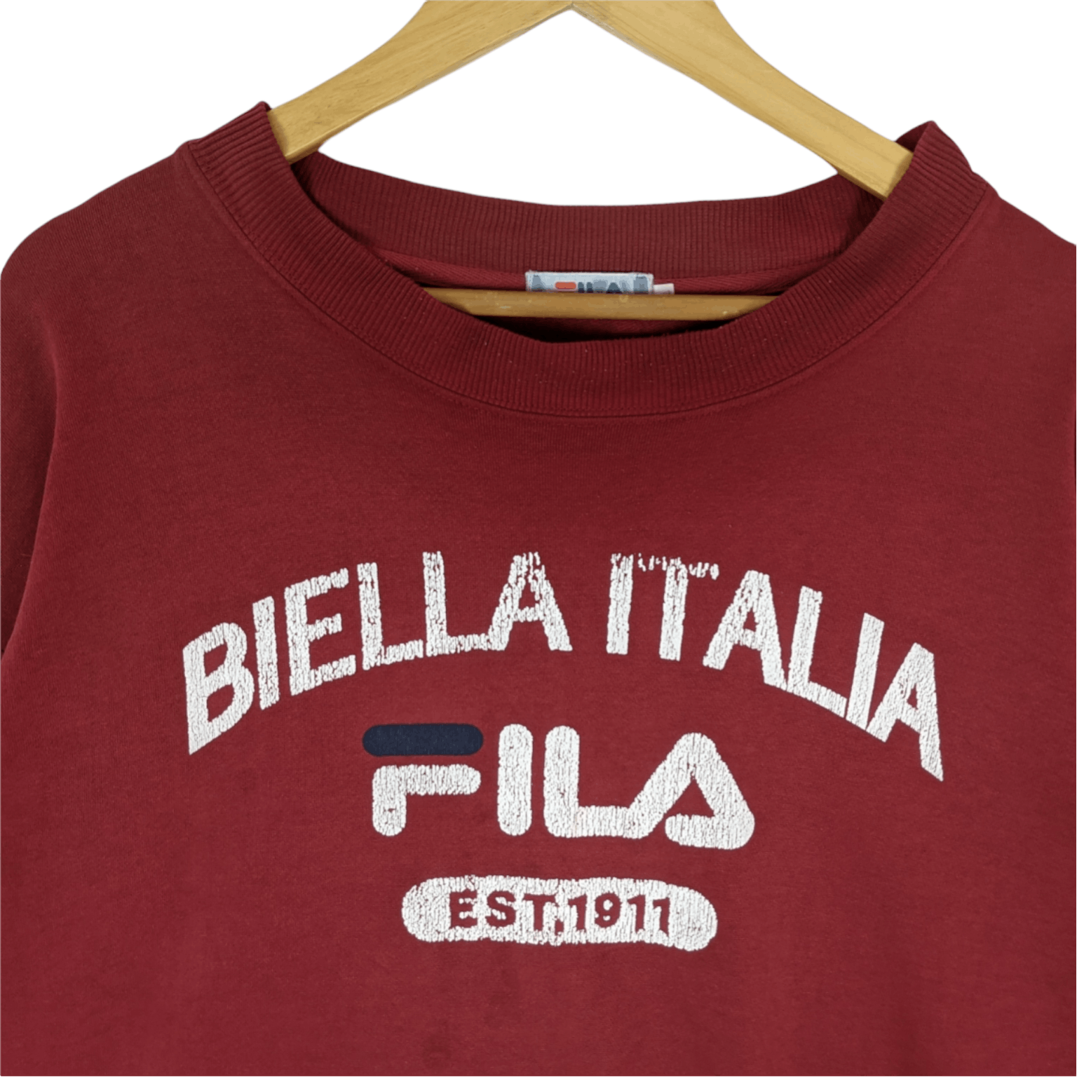 Fila Vintage 90's FILA Big Logo Jumper Sweatshirt Size US XXL / EU 58 / 5 - 4 Thumbnail