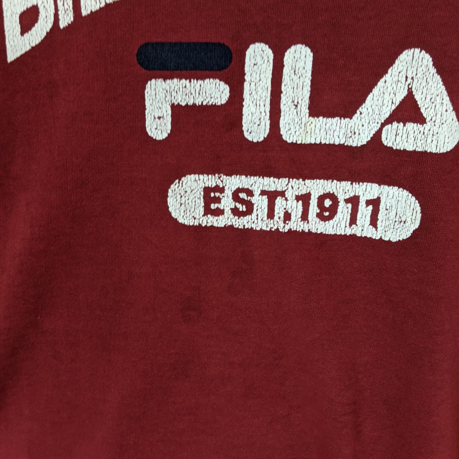 Fila Vintage 90's FILA Big Logo Jumper Sweatshirt Size US XXL / EU 58 / 5 - 8 Thumbnail