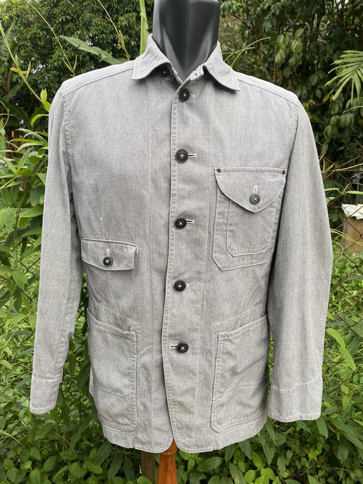 Japanese Brand Rucksack Barn Coat Element Of Simple Life Size US M / EU 48-50 / 2 - 1 Thumbnail